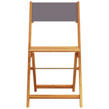 Bistro Set Anthracite Solid acacia wood, 100% polyester Small 3281761
