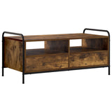 Coffee Table Smoked Oak 99.5 x 49 x 46 cm Engineered Wood 8013616