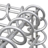 H-Shaped Gabion Planter Steel Wire 260x40x100 cm 145661