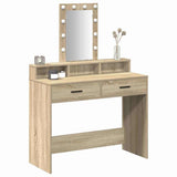 Dressing Table Brown 100 x 41 x 140 cm Engineered Wood 865174