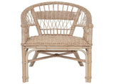 Stacking Chair Natural 60 x 60 x 81 cm Rattan 42033212