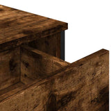 Sideboard Smoked Oak 97x32.5x74.5 cm Engineered Wood 848561