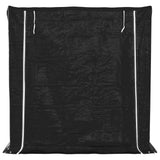Firewood Rack with Rain Cover 200x100x200 cm Galvanised Steel 4104959