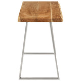 Bench with Live Edge 105 cm Solid Wood Acacia 372755