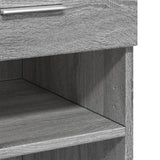 Sideboard Grey Sonoma 80x42.5x93 cm Engineered Wood 3281481