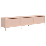 ZNTS TV Cabinet Pink 202x39x43.5 cm Cold-rolled Steel 851347