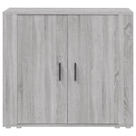 ZNTS Sideboard Grey Sonoma 80x33x70 cm Engineered Wood 816566