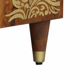 TV Cabinet Honey Brown 105 x 33 x 46 cm Solid Mango Wood 4018750
