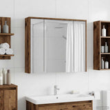Bathroom Mirror Cabinet Old Wood 73.5 x 16 x 62.5 cm 889173