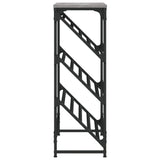 Shoe Rack Grey Sonoma 90x30x85 cm Engineered Wood 833431