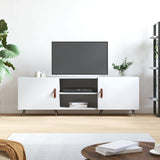 TV Cabinet White 150x30x50 cm Engineered Wood 829068