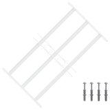 Security Grille for Windows with 3 Crossbars 3 pcs 43-74 cm 42031303