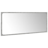 5 Piece Bathroom Furniture Set Concrete Grey Engineered Wood 3324887
