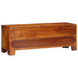 TV Cabinet Multicolour 110x30x40 Solid Wood Acacia 4016502