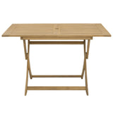 5 Piece Garden Dining Set Solid Wood Acacia 3214236