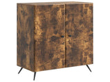 Sideboard Smoked Oak 66 x 34.5 x 90 cm Engineered Wood 895510