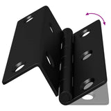 Hinge 537 pcs Black 38 x 17 x 60 mm Iron 864670