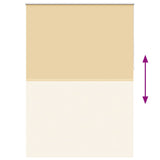 Roller Blind Blackout 160 x 230 cm Beige 240177