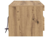 LED TV Cabinet Artisan Oak Engineered Wood 897874