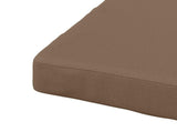 4-Piece Seat Cushions SOEST 4 pcs 100% Polyester Taupe 944822