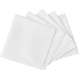 100 Dinner Napkins White 50 x 50 cm 130799