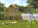 Outdoor Playset Impregnated Wood Pine 3156879