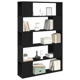 TV Cabinet Set Black Oak 100 x 24 x 155 cm Engineered Wood 862698