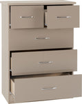 ZNTS Nevada 3+2 Drawer Chest 100-102-090