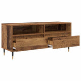 TV Cabinet with Drawer Old Wood 100 x 34.5 x 44.5 cm 881777