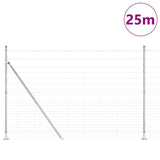 Welded Wire Fence with Concrete Base 25 x 1.6 m 3351527