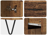 Sideboard Old Wood 69.5 x 34 x 90 cm Engineered Wood 882272