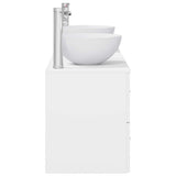 Bathroom Cabinet Set 3 pcs White 49.5 x 35 x 63 cm 3405795