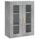 Highboard Concrete Grey 69,5x34x180 cm Engineered Wood 3198581
