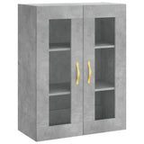 Highboard Concrete Grey 69.5x34x180 cm Engineered Wood 3198709