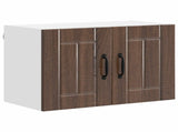Wall Cabinet LUCCA 2 pcs Brown Oak 60 x 31 x 40 cm 884929