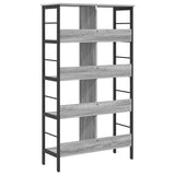Bookshelf Grey Sonoma 82 x 32 x 144.5 cm Engineered Wood 883985