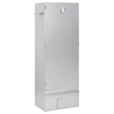 BBQ Oven Smoker with Wood Chips 44.5x29x110 cm Galvanised steel 364745
