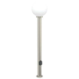 Bollard Lights with Outlet 3 pcs 120 cm Stainless Steel IP44 4006106