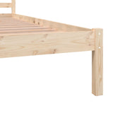 Bed Frame without Mattress 120x190cm Small Double 810400