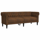 Sofa Brown 201.5 x 74.5 x 74.5 cm Polyester 42013012