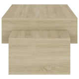 Coffee Table Sonoma Oak 105x55x32 cm Engineered Wood 808525