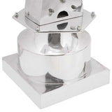 Sculpture Silver 26 x 26 x 110 cm Aluminium 42000153