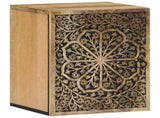 Bathroom Wall Cabinet 38x33x48 cm Solid Wood Mango 358232