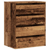 Corner Chest of Drawers Old Wood 60x41x76 cm Engineered Wood 852877