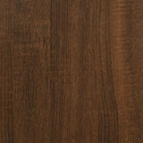 Coffee Table Brown Oak 90x60x35 cm Engineered Wood 813172