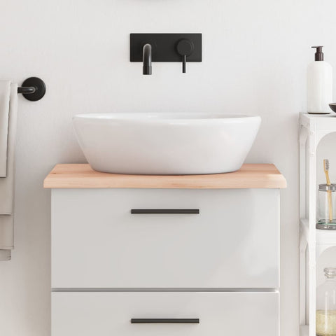 Bathroom Countertop 60x60x2 cm Untreated Solid Wood 3156014