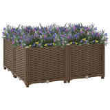 Raised Bed 80x80x38 cm Polypropylene 316525
