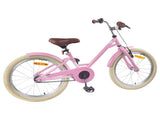 Kids Bike 22 Inches for 7-12 Years Old Light Pink 42009198