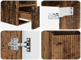 Bathroom Furniture Set 2 pcs Old Wood Engineered Wood 3404122