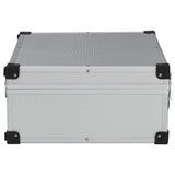 Tool Suitcase 46x33x16 cm Silver Aluminium 91846